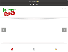 Tablet Screenshot of economypharmacy.com